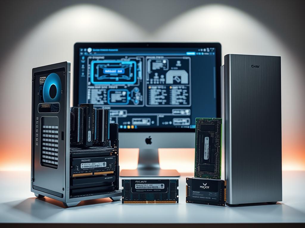 RAM and SSD storage solutions