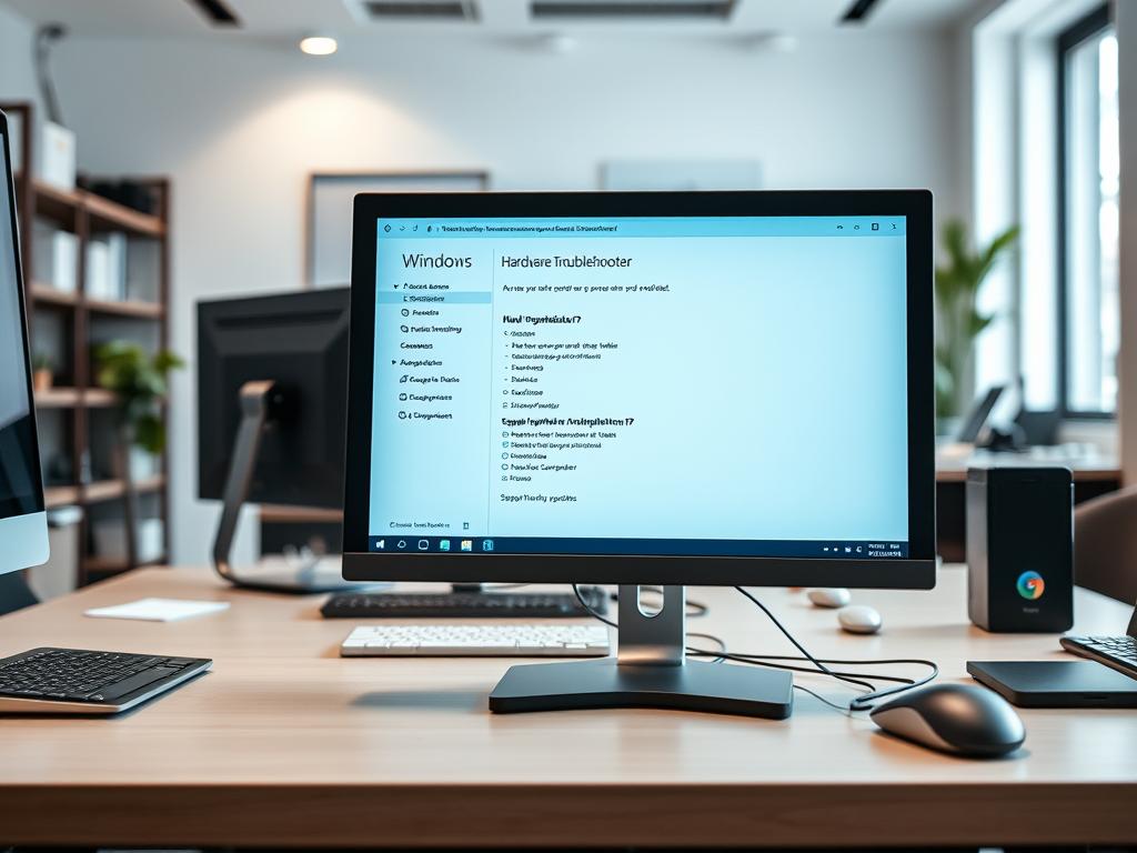 Windows hardware troubleshooter