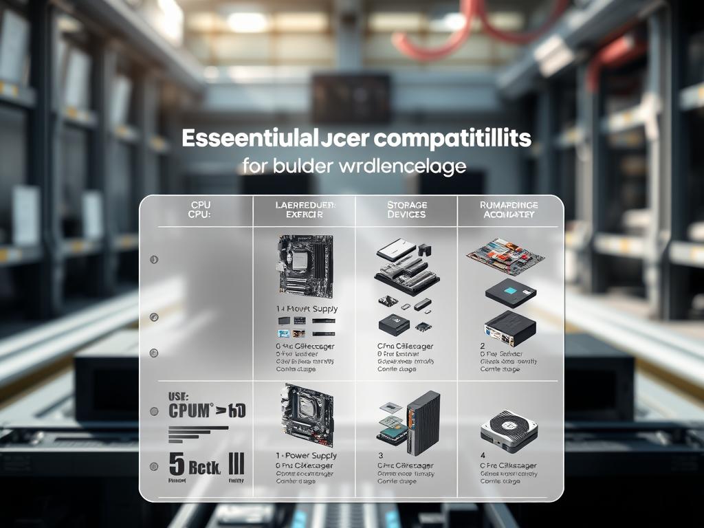 components compatibility checklist