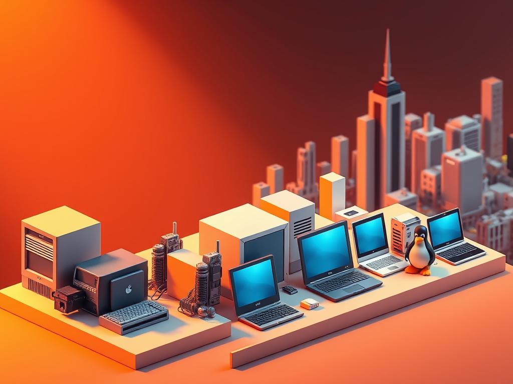 evolution of operating systems