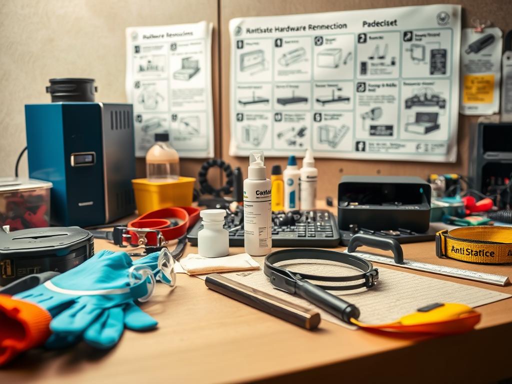 hardware connection safety measures