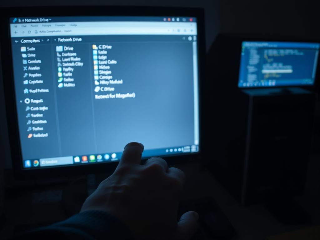 how to access C drive on network computer